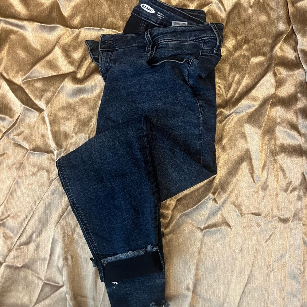 Old Navy Dark Wash Ankle Jeans